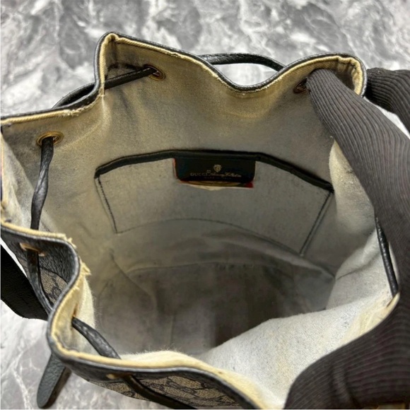 Gucci Black and Gray Women's Bucket Bag - Picture 5 of 11